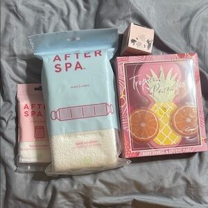 New Exfoliant & Scrub Set - Pink and Cream